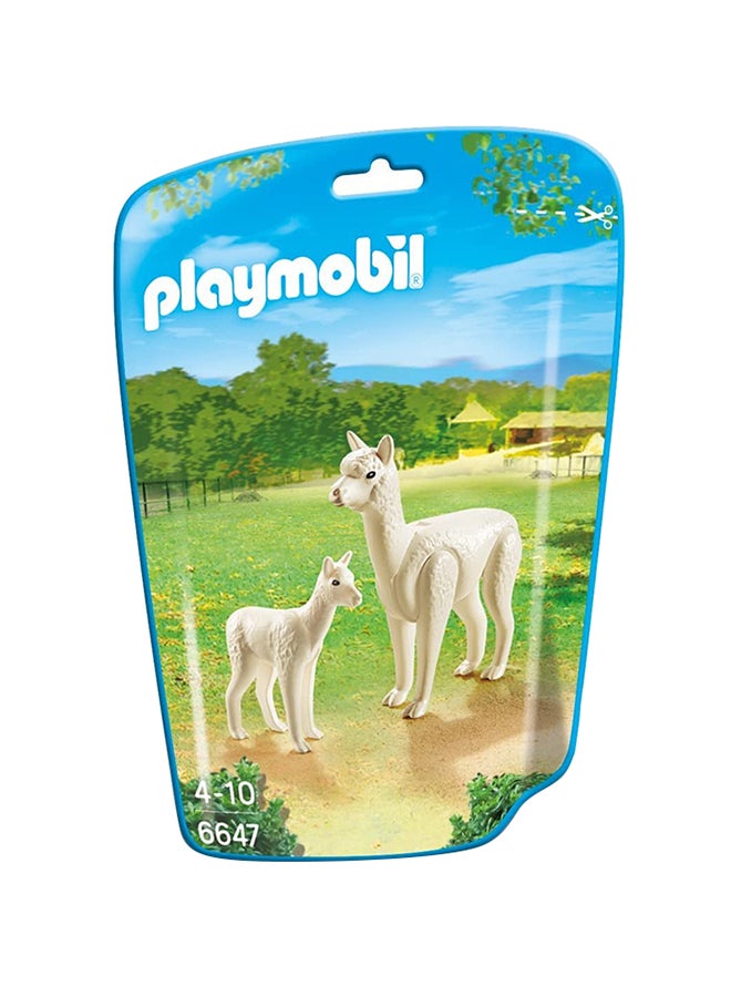 Playmobil - Alpaca With Baby 6647 12.19x18.03x6.1cm - Image 1