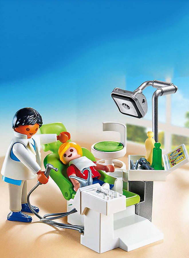 بلاي موبيل طبيب الأسنان مع المريض طراز 6662 4.1x14.2x14.2سم - Image 3