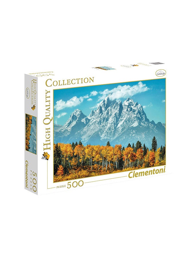 500-Piece Grand Teton In Fall Jigsaw Puzzle - v1626773920/N22764960A_1