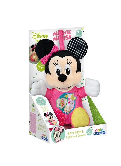 Baby Minnie Interactive Plush Toy, Multi-Colour, 28 x 17 x 11 cm
