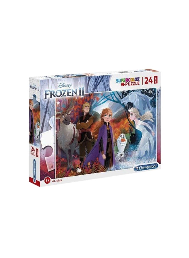 Clementoni 24-Piece Maxi 1 Frozen 2 Brain Teaser Set 62x42cm  - Image 1