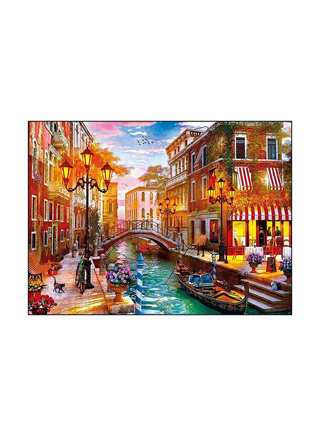 500-Piece Sunset Over Venice-2019 Jigsaw Puzzle Set 130751 4.60x34.40x25.40cm