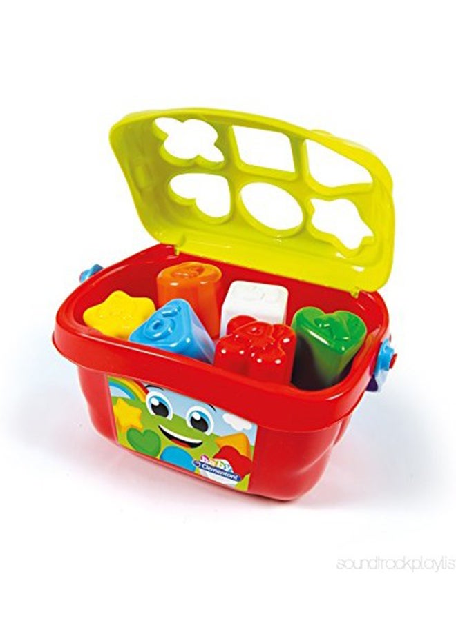 Clementoni - Shape Sorter Basket Toy 17106 14.96x7.09x2.36inch - Image 1