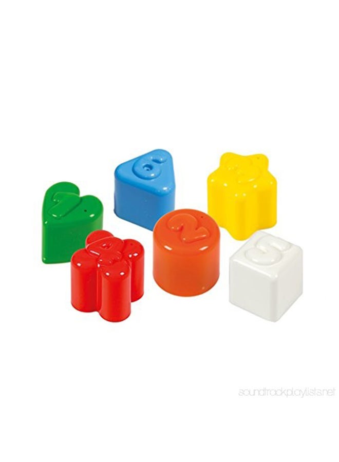 Clementoni - Shape Sorter Basket Toy 17106 14.96x7.09x2.36inch - Image 1