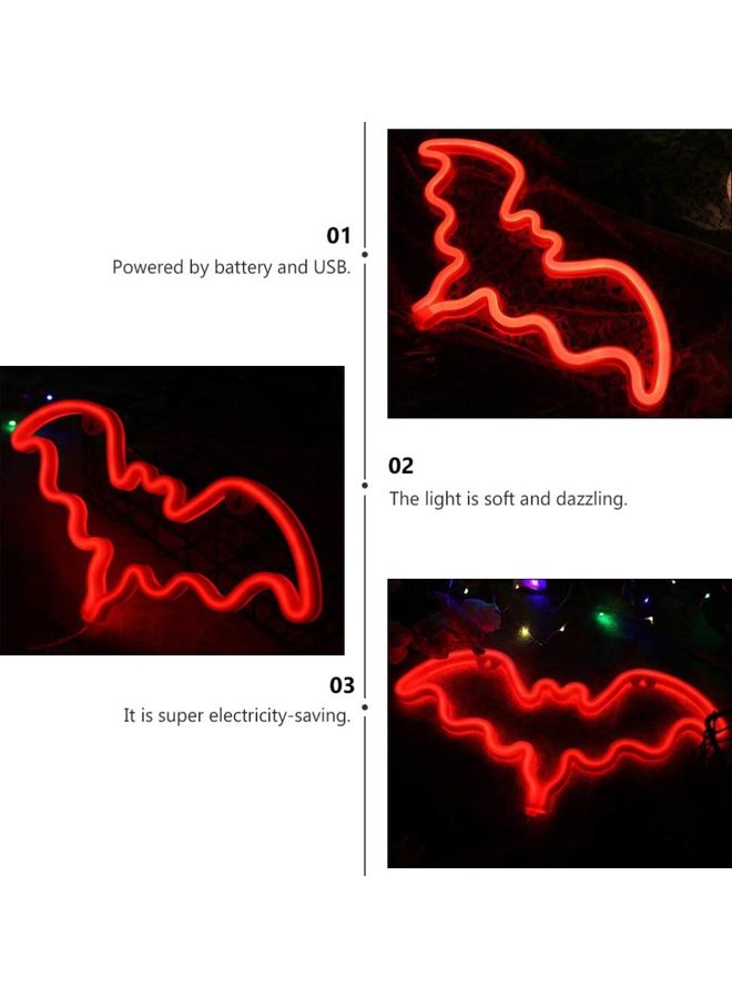 XiuWoo - Bat Neon Signs Lights Assorted Colour - Image 1