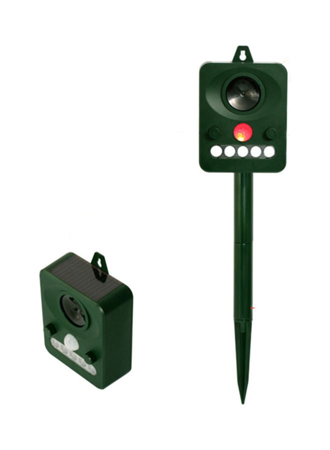ماركة غير محددة طارد حيواني إلكتروني يعمل بالطاقة الشمسية ومزود بمنفذ USB للشحن أخضر  - Image 3