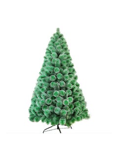 Generic 150Cm Green Artificial Tree With Stand With Snowflakes Green  - Image 1