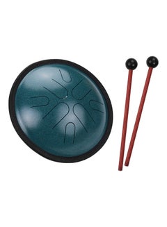 10-Inch 8-Notes Portable Steel Tongue Drum Set with Mallets