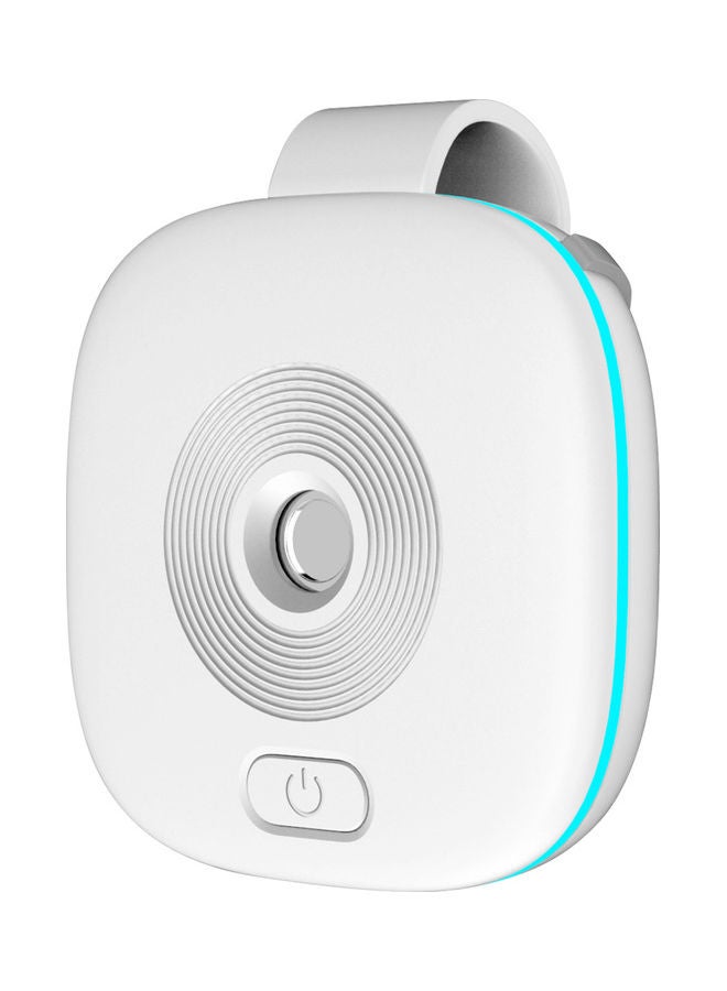Generic - Portable Ultrasonic Pest Repellent with Spray White/Blue - Image 1