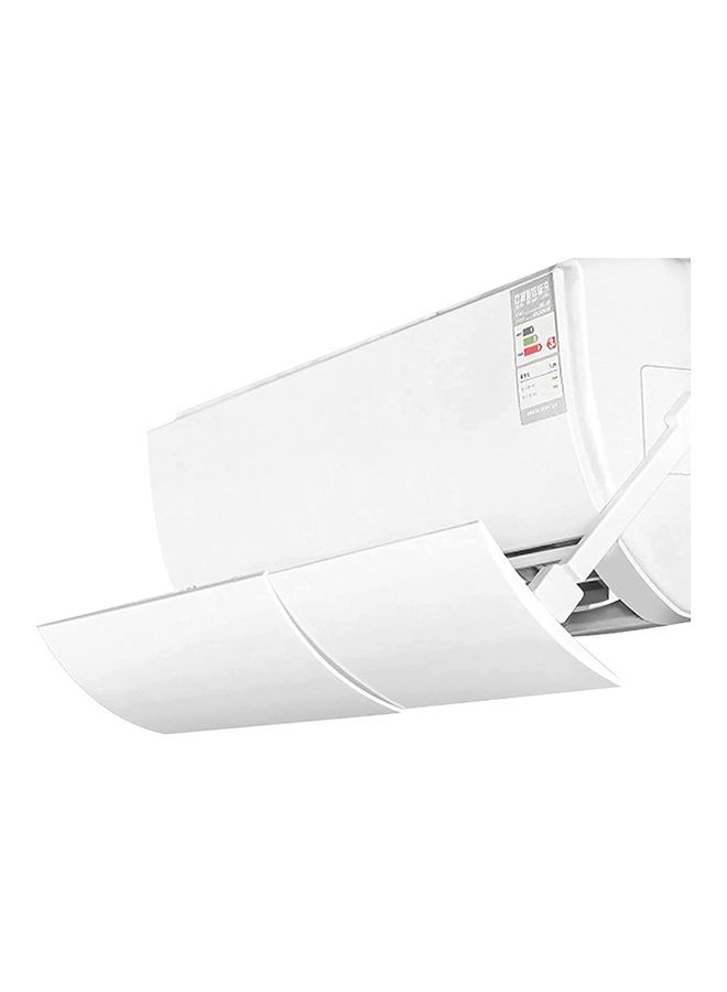 شو وو حارفة تكييف الهواء قابلة للسحب لمنع التهوية المباشرة T147 أبيض - Image 1