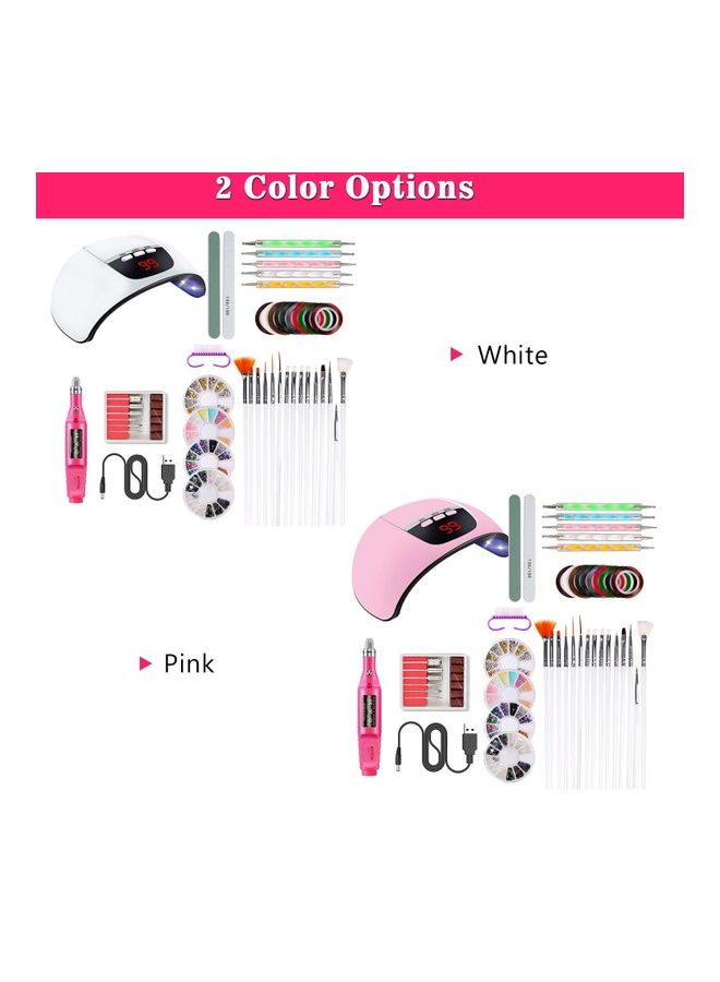 طقم أدوات للعناية بالأظافر متعدد الألوان - Image 5