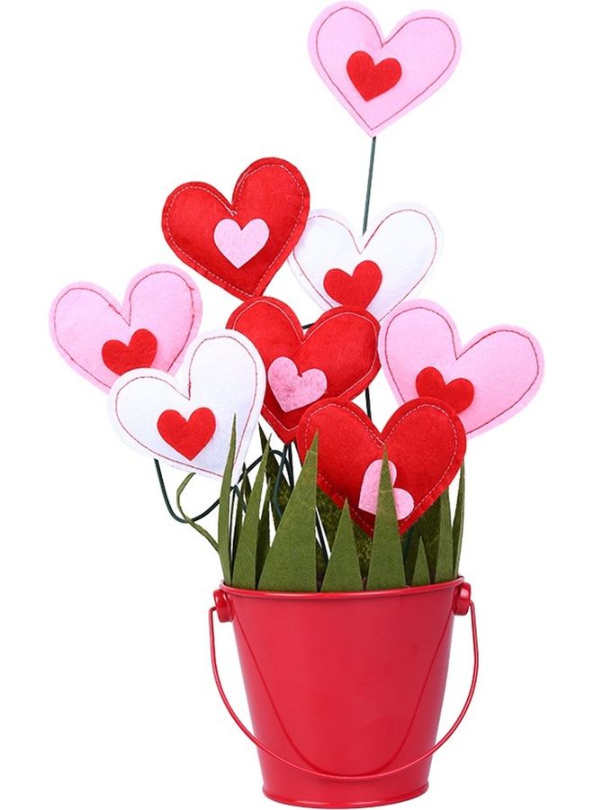 DIY Manual Cotton Stuffing Flowerpot Multicolour - Image 1