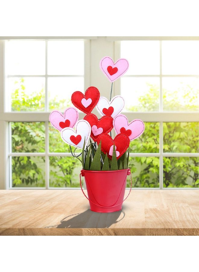 DIY Manual Cotton Stuffing Flowerpot Multicolour - Image 3
