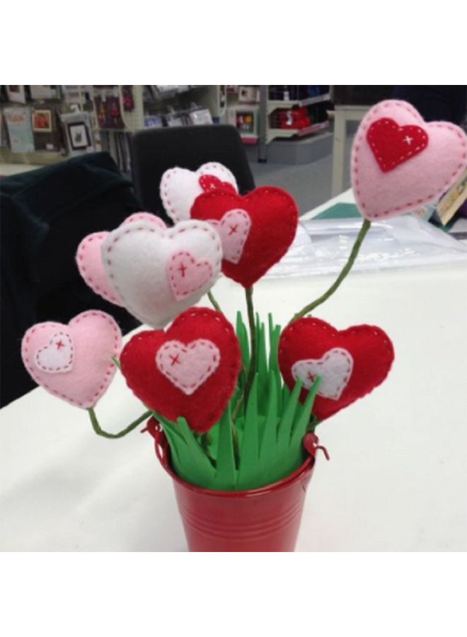 DIY Manual Cotton Stuffing Flowerpot Multicolour - Image 5