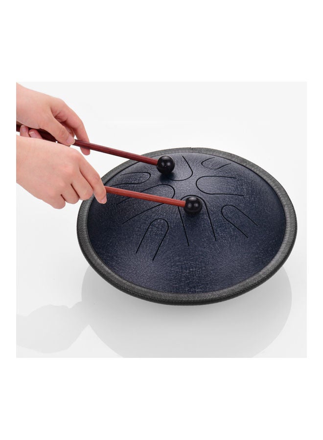 Generic 10-Inch 8-Notes Portable Steel Tongue Drum Set with Mallets  - Image 5
