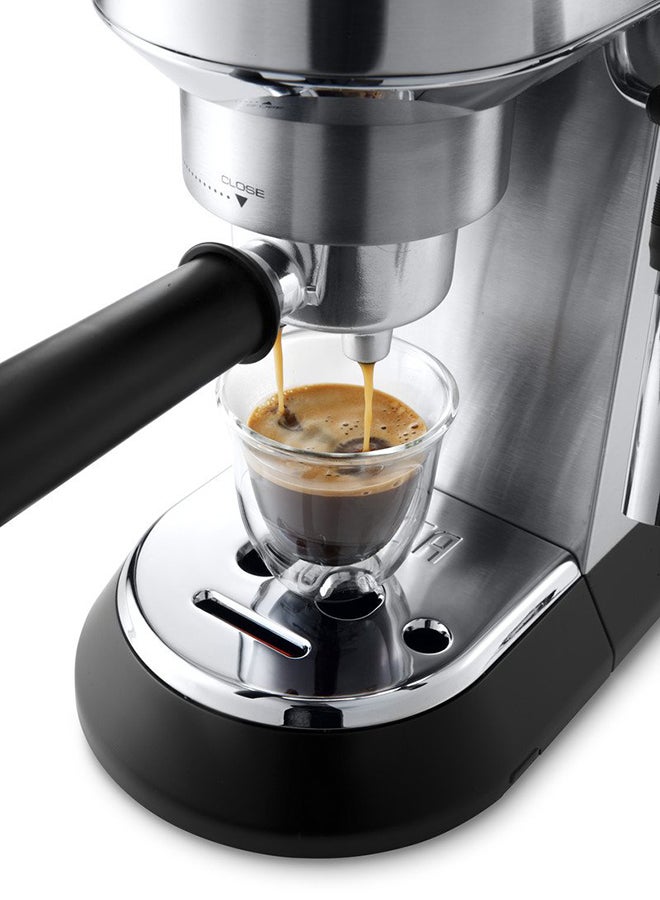 De'Longhi Dedica Compact Espresso Machine 1350 W Ec685.W White  - Image 3