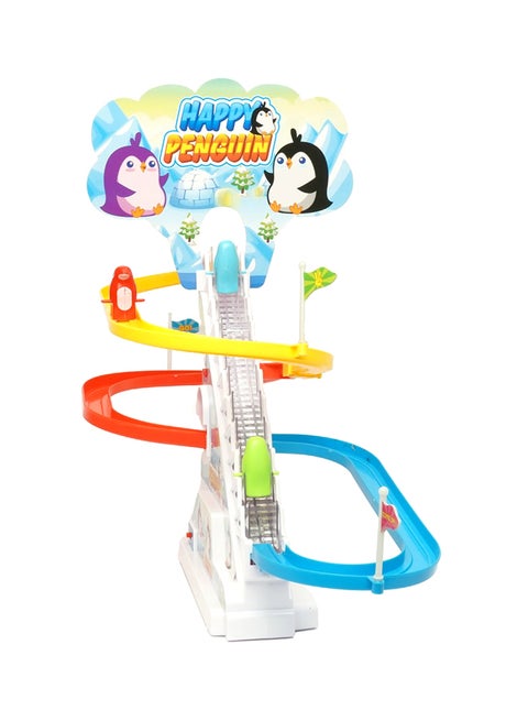 Musical Penguin Race And Slide Toy