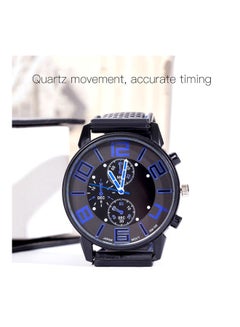 Generic Men's Stylish Analog Wrist Watch - 38 mm - Black  - Image 2
