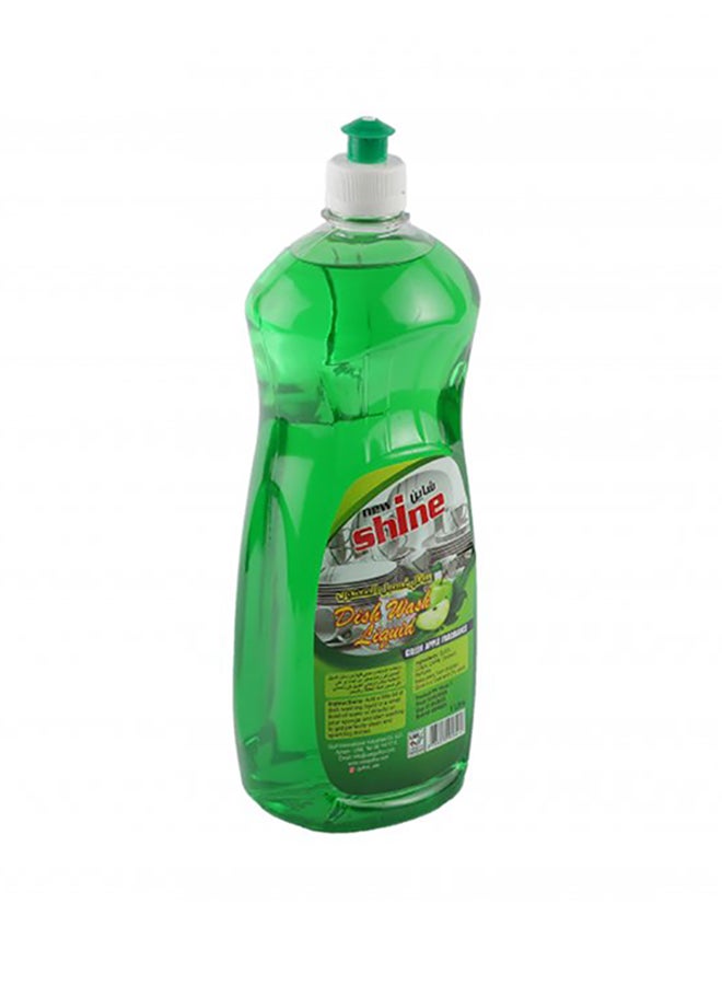 New Shine Dishwash Liquid Green 1000ml - Image 2