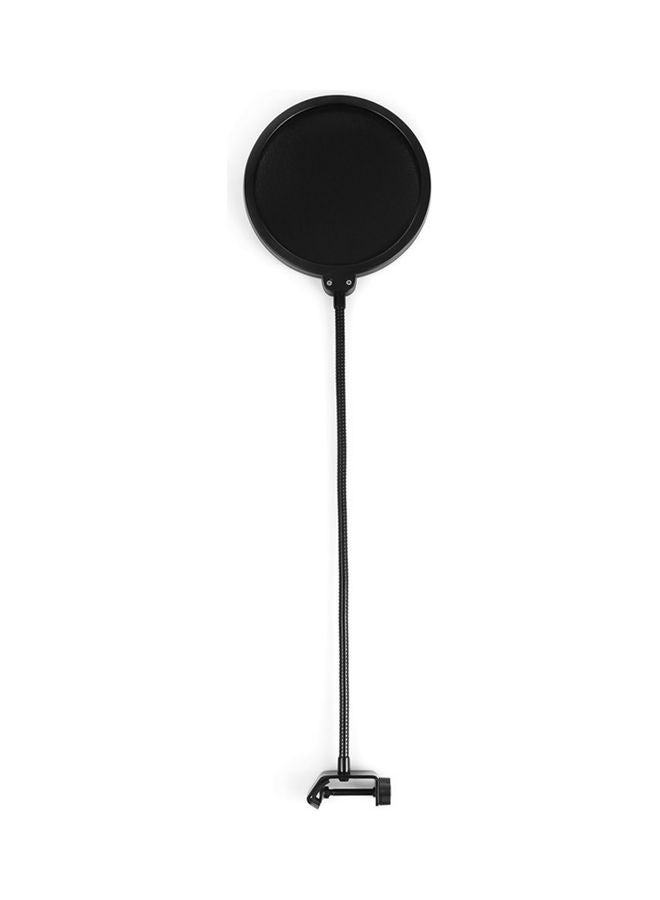Generic Two-Layer Microphone Pop Filter I-7126 Black  - Image 3