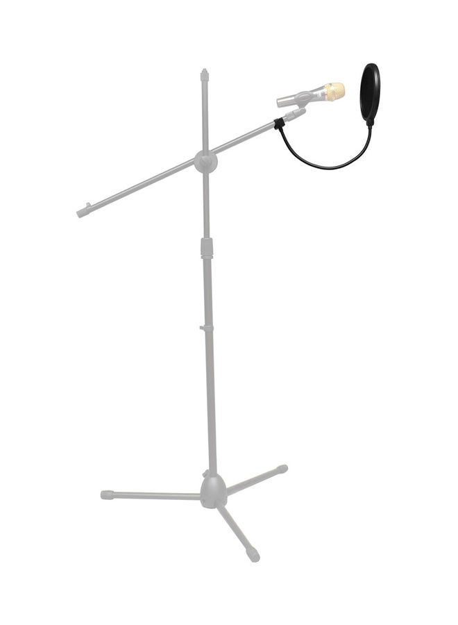 Generic - Two-Layer Microphone Pop Filter I-7126 Black - Image 1