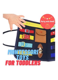 XiuWoo 14-In-1 Toddler Busy Board Montessori Toy 32x27x22cm  - Image 3