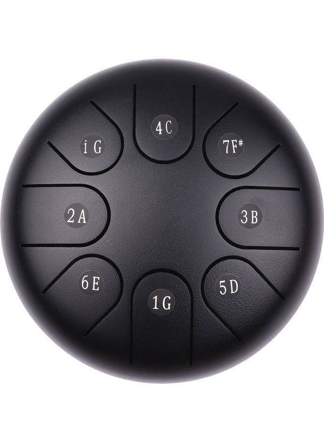 Generic 6-Inch Mini 13-Tone Steel Tongue Drum Set with Mallets  - Image 4