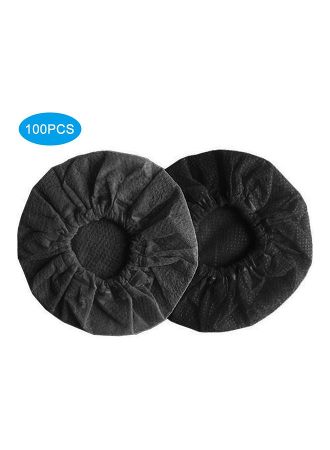 100-Piece Microphone Cover I-6936B Black - Image 1