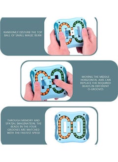 XiuWoo Relieve Stress Magic Rubik Cube Bean Fingertip Toys  - Image 3