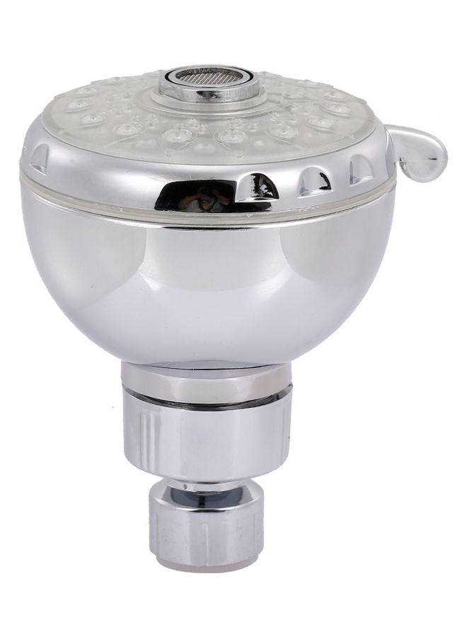 LED Shower Head Silver 11x7.8x7.8cm - Image 4