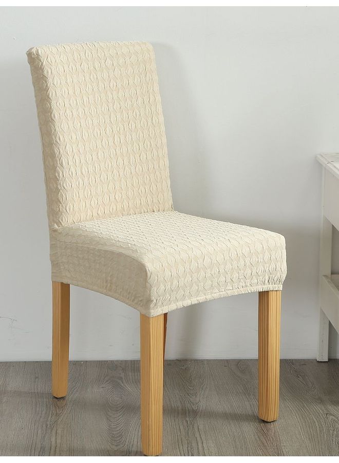 Sharpdo 4-Piece Of Waterproof Thick Chair Covers Beige  - Image 3
