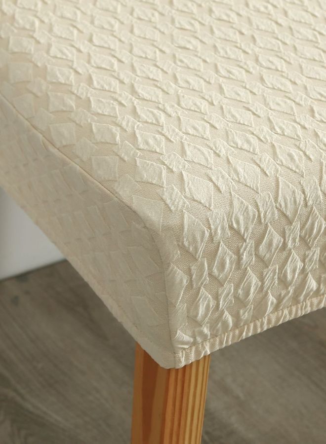 Sharpdo 4-Piece Of Waterproof Thick Chair Covers Beige  - Image 4