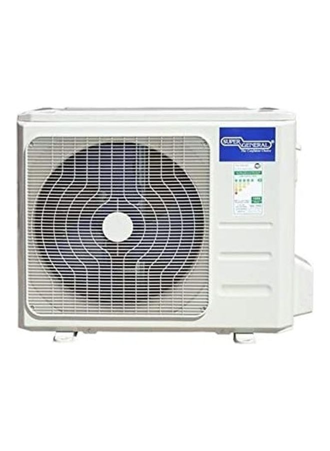 SUPER GENERAL - Durable 30000 BTU Split Air Conditioner SGS320HE White/Silver - Image 1