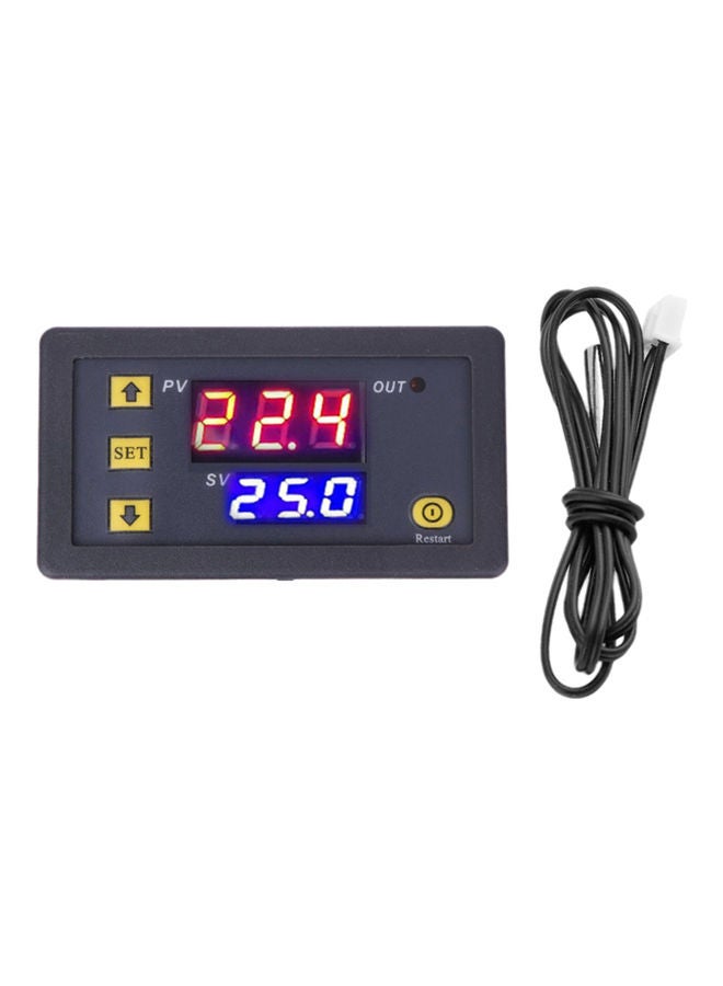 Generic High-Precision Temperature Controller Black  - Image 1