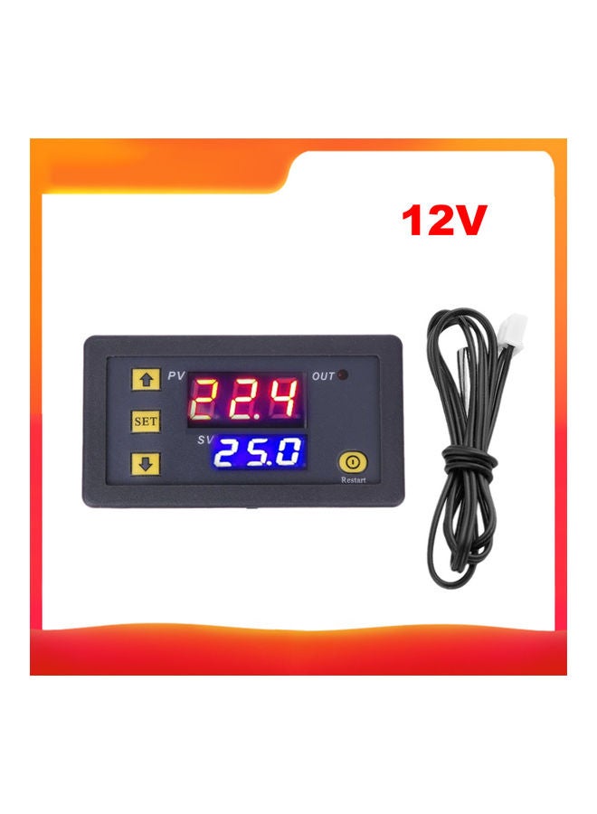 Generic High-Precision Temperature Controller Black  - Image 5