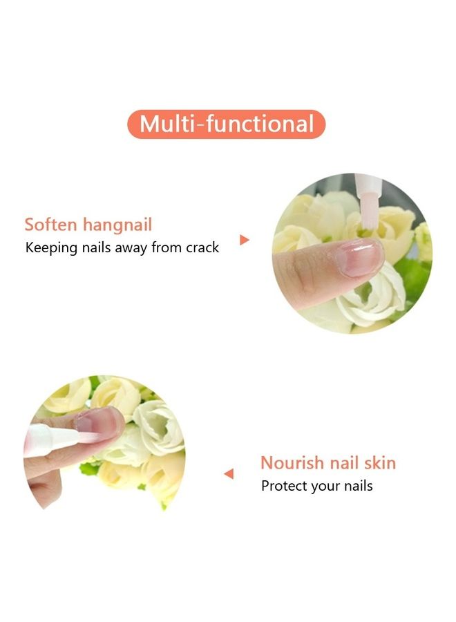 مجموعة أقلام زيت للعناية بالأظافر والجلد المحيط بها مكونة من 10 قطع متعدد الألوان - Image 2