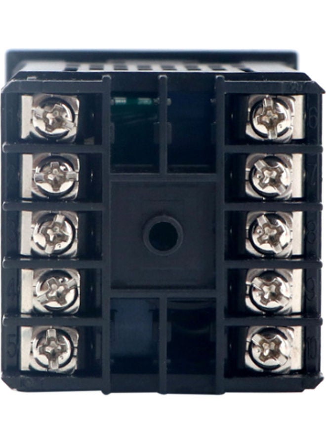 جهاز للتحكم الرقمي في درجة الحرارة PID أسود 10.70x4.80x4.80سم - Image 4