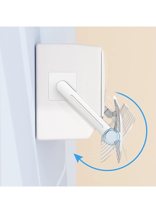 شو وو حارفة تكييف الهواء قابلة للتعديل T1 أبيض - Image 5