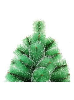 Generic 210 Centimeter Artificial Christmas Tree With Stand And Snow Green  - Image 2