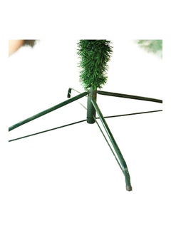 Generic 210 Centimeter Artificial Christmas Tree With Stand And Snow Green  - Image 3