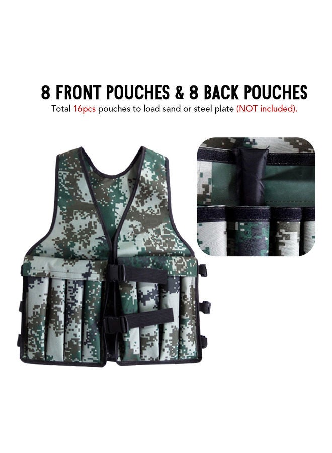 Generic - Adjustable Weight Vest with Pouches - Image 1