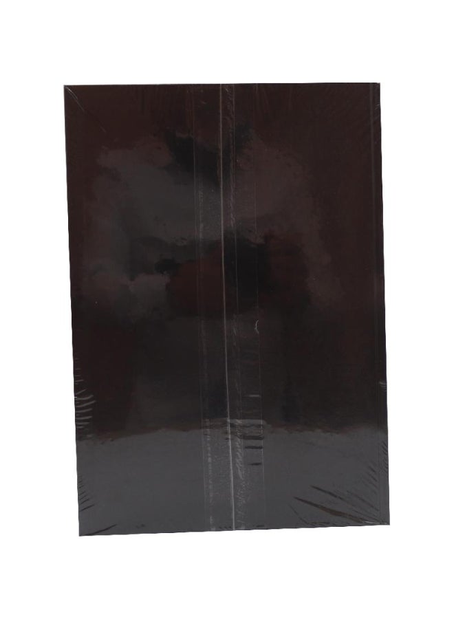 روكو دفتر رسم مقاس A4 مجلد بورق مقوى أسود - Image 2