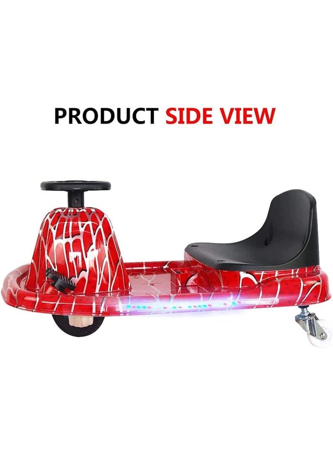 Cool Baby Drift Crazy Cart Kids Go Electric Scooter with Helmet Protective Gear 9.5kg - Image 2