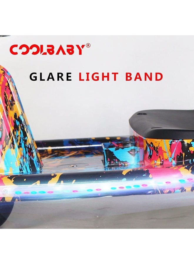 Cool Baby Drift Crazy Cart Kids Go Electric Scooter with Helmet Protective Gear 9.5kg - Image 4