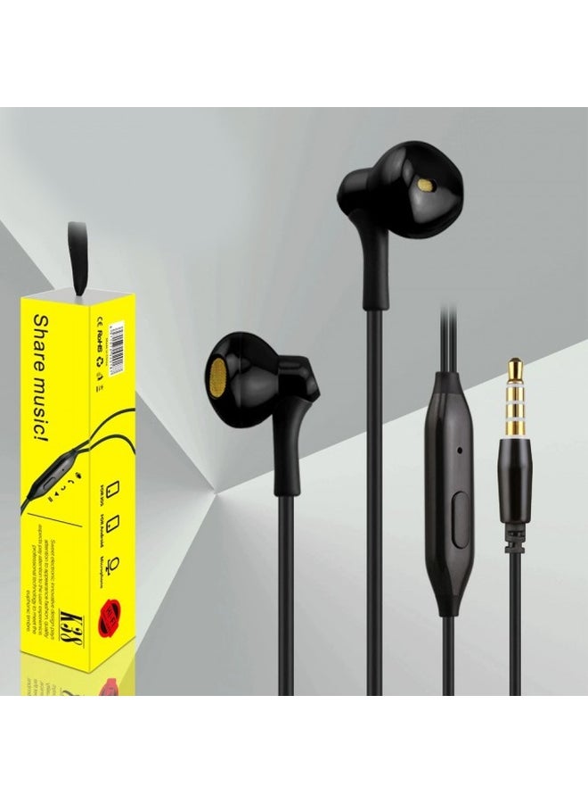 KIN Headphones Wired In-Ear Black - Image 4