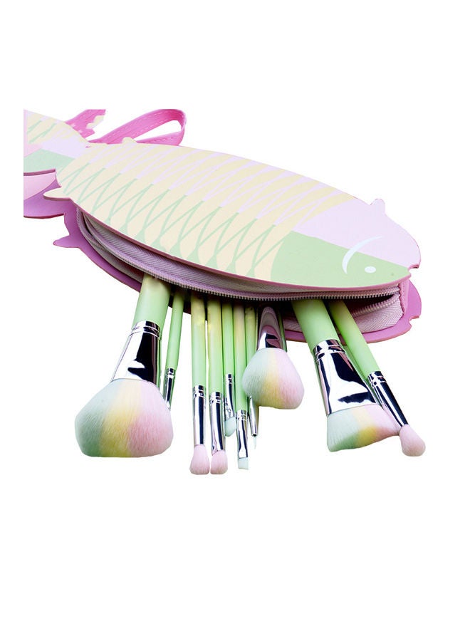 فليلي طقم فرش مكياج معدنية مكون من 10 قطع باشون فروت - Image 1