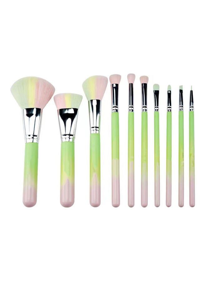 فليلي طقم فرش مكياج معدنية مكون من 10 قطع باشون فروت - Image 2