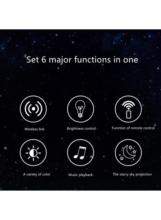 إيزي سو Music Spacecraft Projection Lamp Blue - Image 2