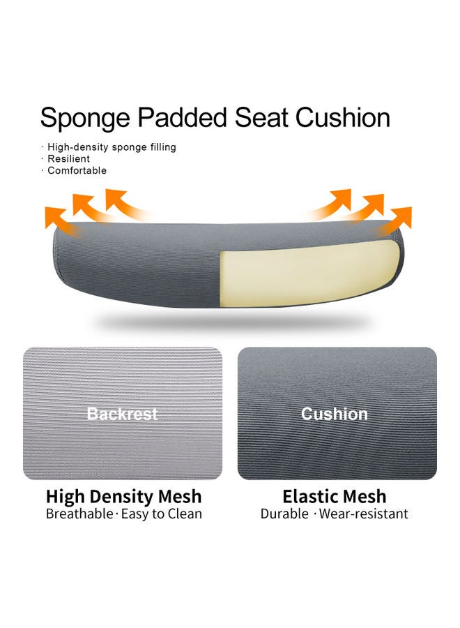 Daqian Ergonomic Office Chair Grey 54x51x117cm - Image 4