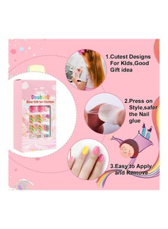 DOUBORQ 84-Piece False Nail Tip Set Multicolour  - Image 3